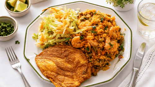 Arroz de Camarones